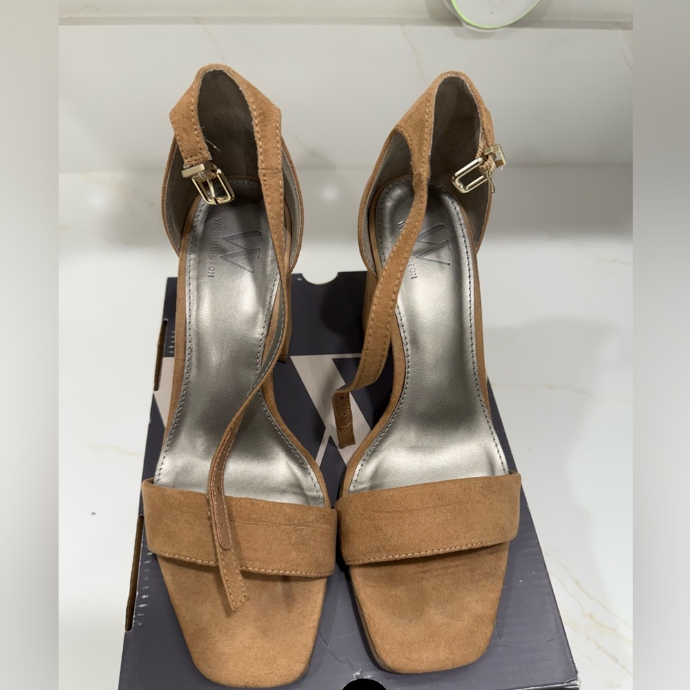 Worthington Womens Becklyn Heeled Sandals